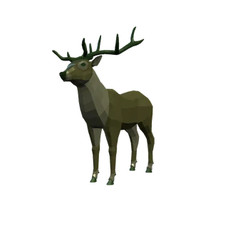 Topiary Stag